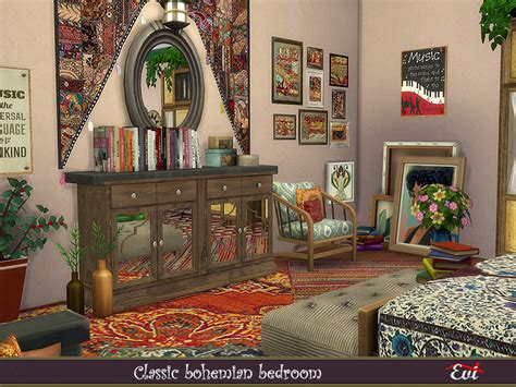 The Sims Resource Classic Bohemian Bedroom