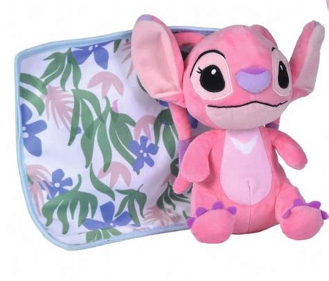 Disney Peluche Stitch Angel Rose 50 Cm Stitch En Peluche De 60 Cm