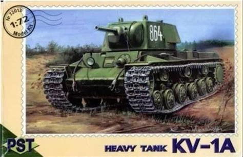 PST 72013 KV 1A WWII SOVIET HEAVY TANK 1 72 Chuck S Trains Hobby Depot