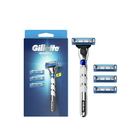 Buy Gillette Mach3 Turbo Razor 3 Replacement Blades · Usa