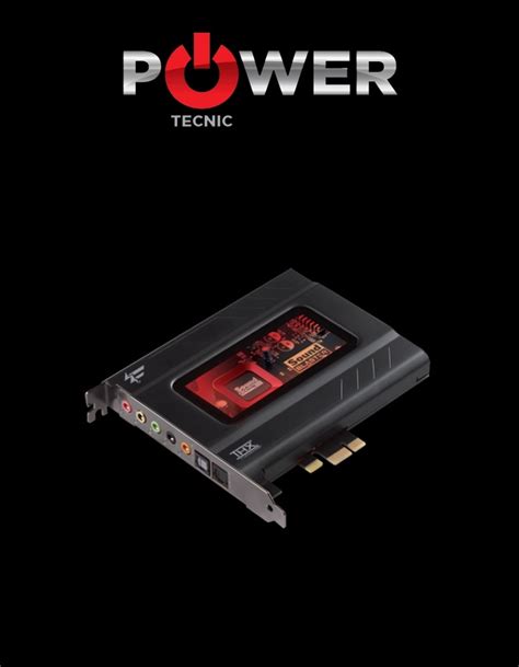 Sound Blaster RECON 3D FATALITY CHAMPION SERIES – Power Tecnic | Armá ...