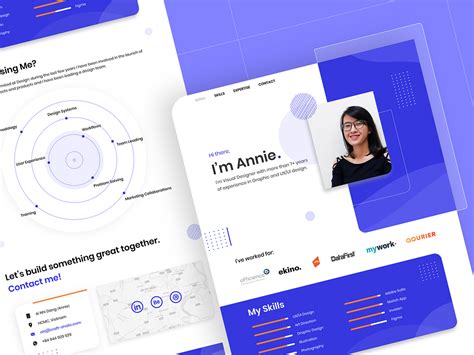 Personal Portfolio and Resume by Ai Nhi Dang (Annie) on Dribbble