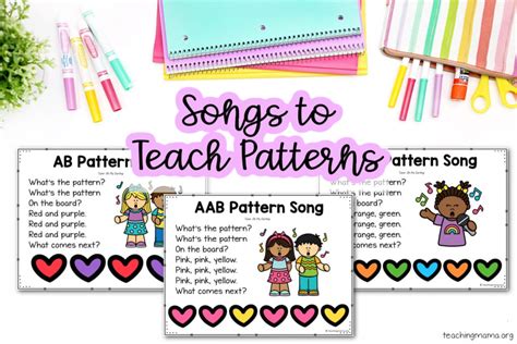 How To Teach Patterns To Preschoolers Teaching Mama