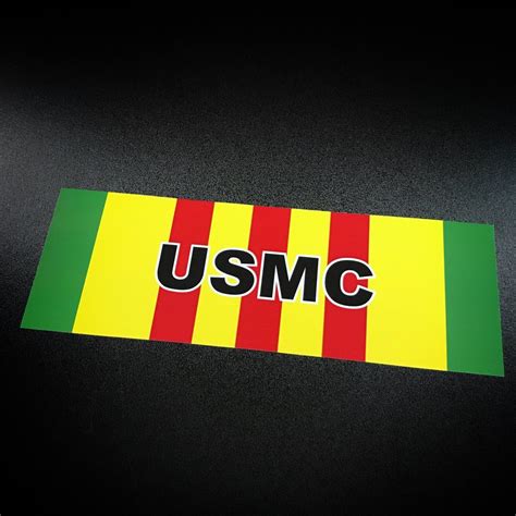 Vietnam Ribbon USMC - Sticker