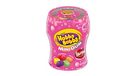 Hubba Bubba Skittles Flavored Mini Gum | Prepared Foods