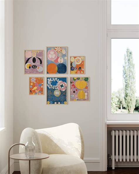 Haus and Hues Hilma Af Klint Impresiones artísticas famosas póster