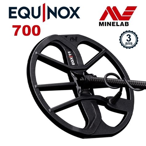 Le Minelab Equinox 700 un détecteur haut de gamme