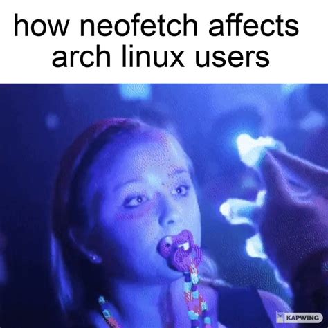 one of the most addictive drugs out there : r/linuxmasterrace