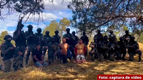 Video Cártel De Sinaloa Captura A Integrantes Del Cjng Al Que Culpan