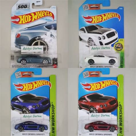 Jual Hotwheels Hot Wheels Bentley Continental Supersports Edisi Factory 500 Hp 500hp Hw Workshop