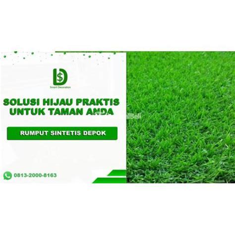 Rumput Sintetis Solusi Hijau yang Praktis dan Indah untuk Taman di ...