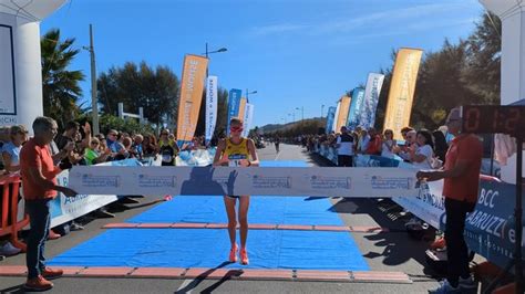 BCC Half Marathon Costa Dei Trabocchi 29102023 Arrivo Donne Spreafico