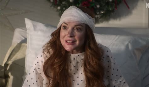 Review Lindsay Lohans Falling For Christmas On Netflix Kqed