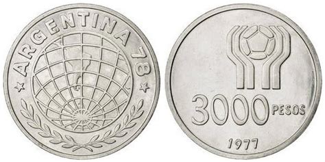 Pesos Campeonato Mundial De F Tbol From Argentina Coin Value