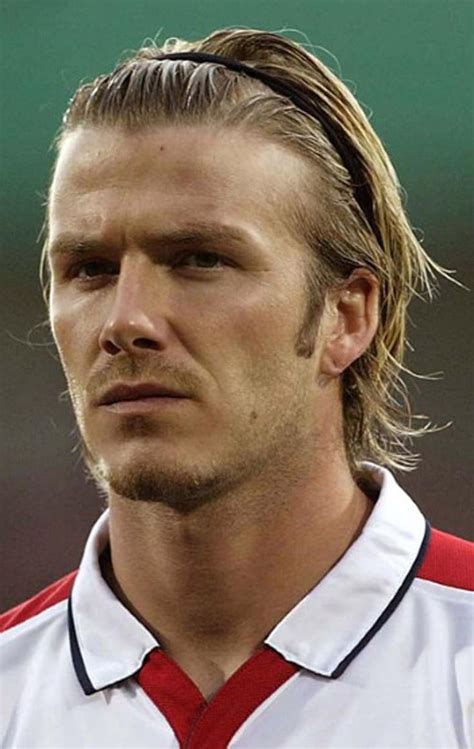 David Beckham Long Hair Headband