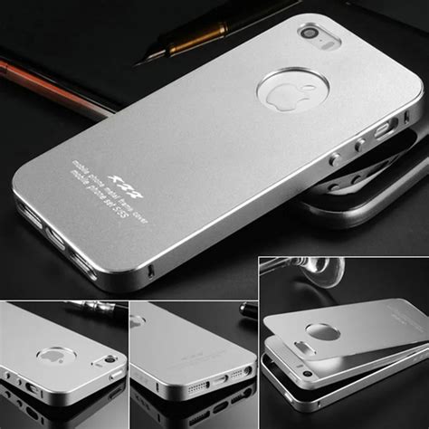 Ultrafinos Aluminum Case Para Iphone 5 5s Se 2 Em 1 Saco Do Telefone De