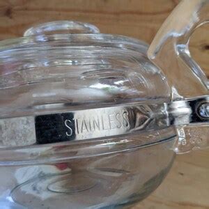 Pyrex Flameware Tea Kettle Etsy