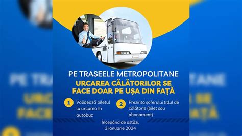 Veste pentru ieșenii care circulă în zona metropolitană cu mijloacele