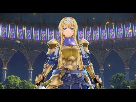 Sword Art Online Alicization Lycoris Bandai Namco Revela Nuevos