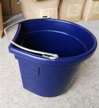 horse plastic feed bucket/barrel/tub (horse plastic feed bucket-A19 ...