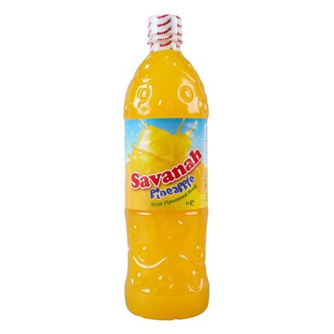 Savanah Pineapple Ltr Cordial Raisons Distributors Ltd