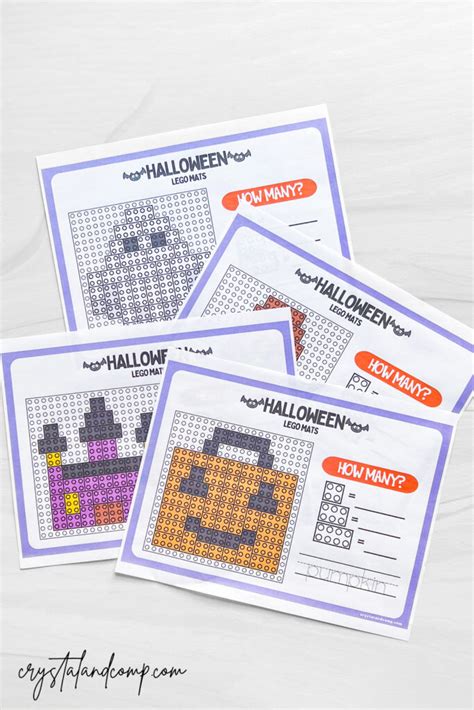 Halloween Printable Lego Builds Crystalandcomp