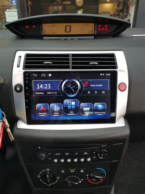 Citroen C4 Radio Navigatie Carkit 9inch Android 9 0 Wifi Dab