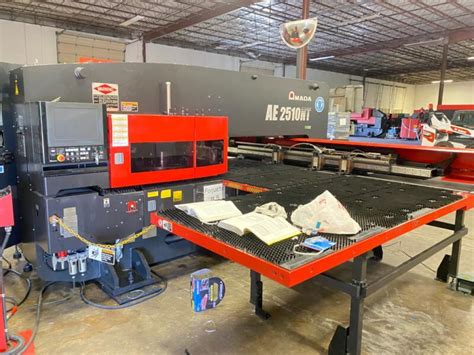 2013 Amada AE 2015 NT CNC Turret Punch Badger Machine Equipment In