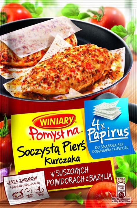 Nowy Winiary Papirus Pomys Na Soczyst Pier Kurczaka W Suszonych