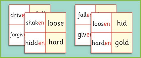 Phase 6 En Suffix Loop Cards Free Early Years Primary Teaching