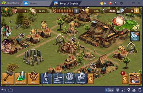 How To Progress Quickly In Forge Of Empires On Pc Using Bluestacks