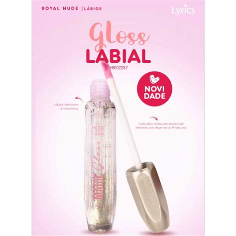 Gloss Labial Royal Nude Lyrics Shopee Brasil