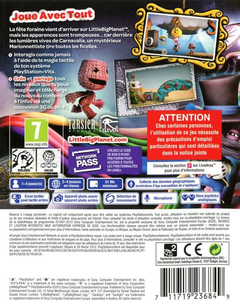 LittleBigPlanet PS Vita: Marvel Super Hero Edition Box Shot for ...