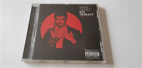 Robin Thicke Sex Therapy The Experience Cd A29 15188815275 Sklepy Opinie Ceny W Allegro Pl