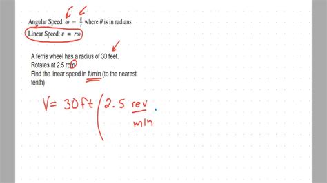 SOLVED Application A Ferris Wheel Completes 2 Revolutions In 30