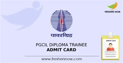 PGCIL Diploma Trainee Admit Card 2023 Out Application Status