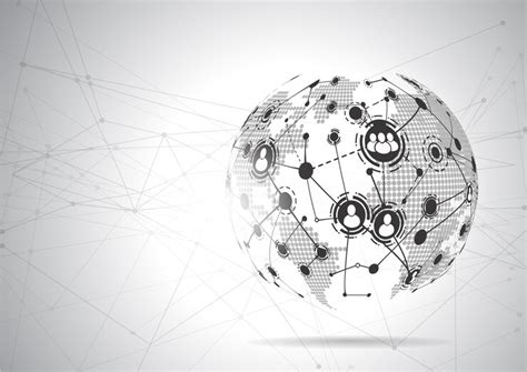 Premium Vector Abstract Technology Globe Background