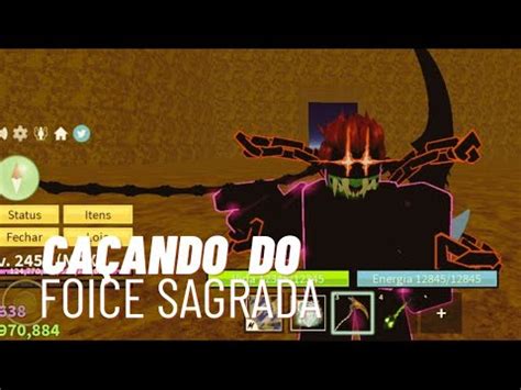 Ca Ando Bounty De Foice Sagrada No Blox Fruits Youtube