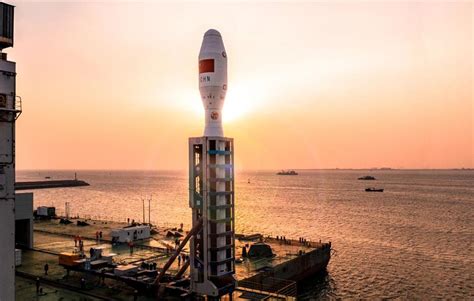 China S Smart Dragon 3 Rocket Lifts 14 Satellites In Maiden Flight