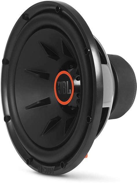 JBL Club 1224 12 Subwoofer With Selectable Smart Impedance Black In