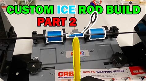 Building A Custom Ice Fishing Rod. DIY! Beginners Guide To Rod Making. Ep2 - POBSE