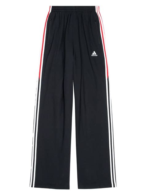 Balenciaga X Adidas Sweatpants In Red Black White Modesens