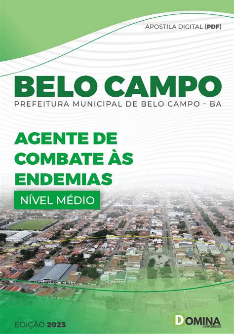 Apostila Belo Campo 23 Ag Te Endemias Domina