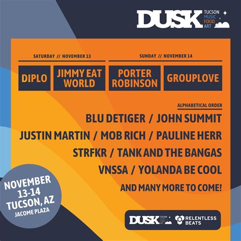 DUSK MUSIC FESTIVAL RETURNS WITH A SUNSETTING LINEUP | Grateful Web