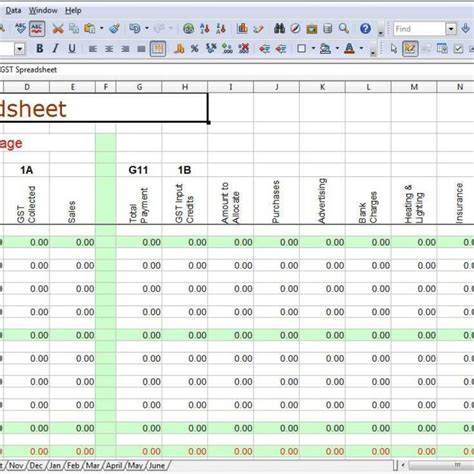 How To Set Up Excel Spreadsheet For Business Expenses Regarding