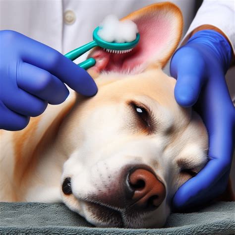 how to clean a dogs ears with infection