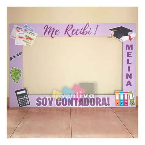 Marco Selfie Egresados Graduados 100x70 Todo Personalizado