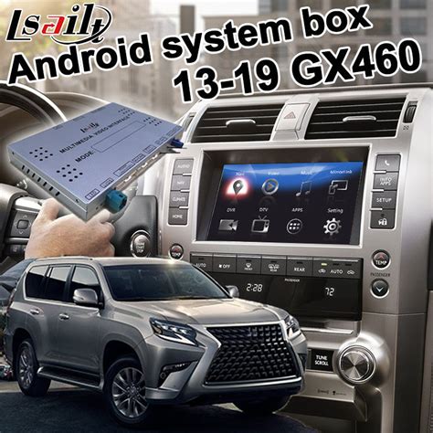 Android Navigation Interface Box For Lexus Gx460 2013 2021 Pin To Pin Install Carplay Optional