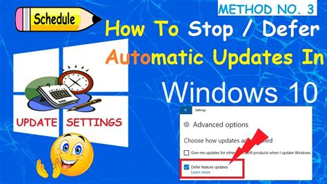 How To Defer Stop Windows Updates From Update Settings Method 3