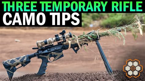 Navy SEAL's Rifle Camo Tricks Without a Single Drop of Paint! - YouTube